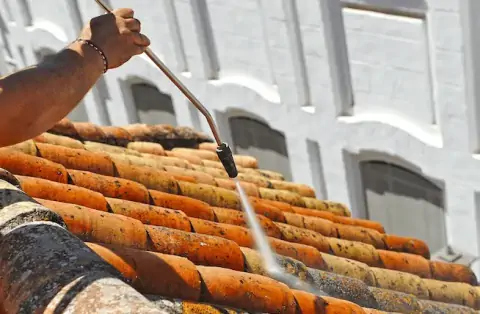 Nettoyage de toitures - Roquebillière